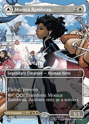 Marvel Super Heroes Monica Rambeau (Borderless) (0345) #345