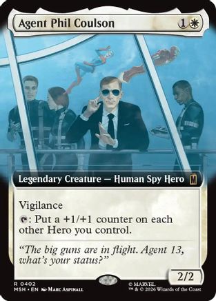 Marvel Super Heroes Agent Phil Coulson (Extended Art) #402