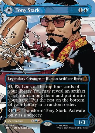 Marvel Super Heroes Tony Stark (Borderless) (0350) #350