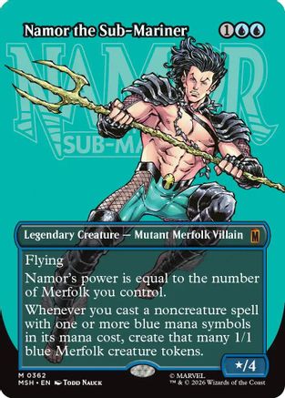 Namor the Sub-Mariner (Borderless)