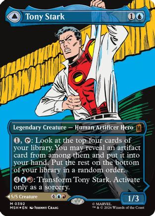 Marvel Super Heroes Tony Stark (Borderless) (0392) #392