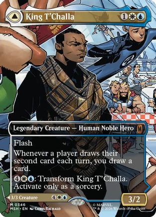 Marvel Super Heroes King T'Challa (Borderless) (0346) #346