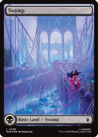 Marvel Super Heroes Swamp (0438) (Surge Foil) #438