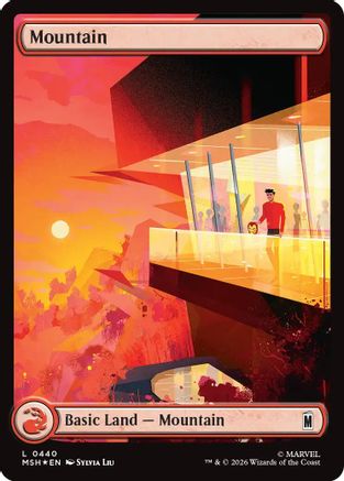 Marvel Super Heroes Mountain (0440) (Surge Foil) #440