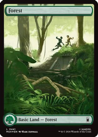 Marvel Super Heroes Forest (0441) (Surge Foil) #441
