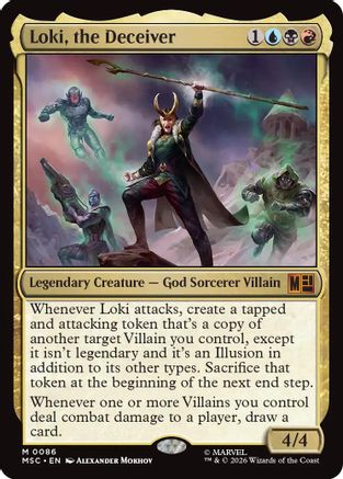 Commander: Marvel Super Heroes Loki, the Deceiver #86