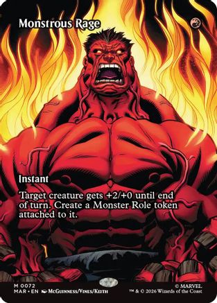 Monstrous Rage (Borderless)