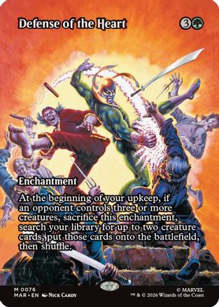 Marvel Universe Eternal-Legal Defense of the Heart (Borderless) #76