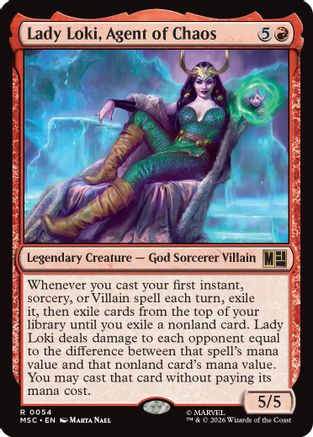 Lady Loki, Agent of Chaos (Surge Foil)