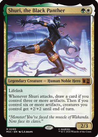 Shuri, the Black Panther (Surge Foil)