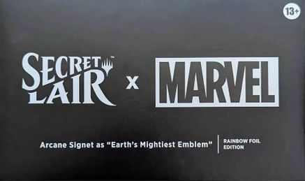 Secret Lair Drop Secret Lair Promo x Marvel Arcane Signet