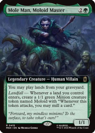 Mole Man, Moloid Master (Extended Art)