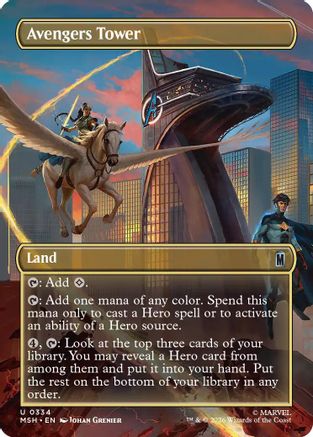 Avengers Tower (Borderless)