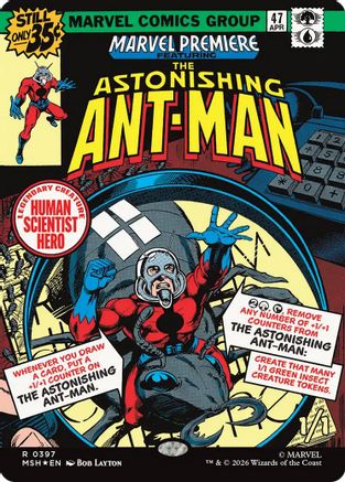 Marvel Super Heroes The Astonishing Ant-Man (Borderless) #397