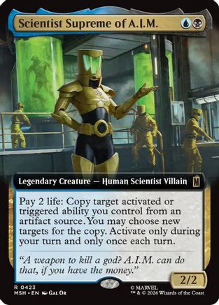 Marvel Super Heroes Scientist Supreme of A.I.M. (Extended Art) #423