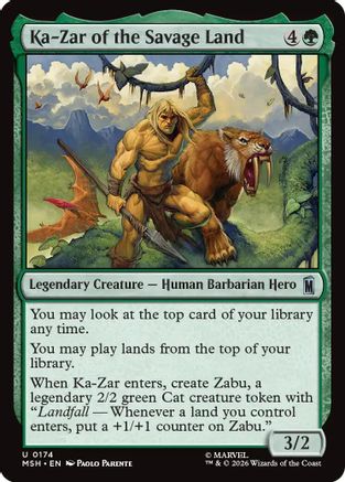 Ka-Zar of the Savage Land