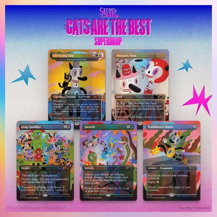 Secret Lair Drop Tobys Journey by Gary Baseman Foil