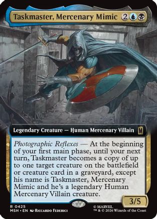 Taskmaster, Mercenary Mimic (Extended Art)