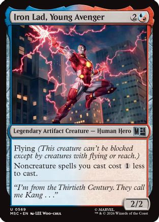 Commander: Marvel Super Heroes Iron Lad, Young Avenger #569