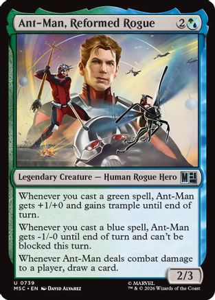 Commander: Marvel Super Heroes Ant-Man, Reformed Rogue #739