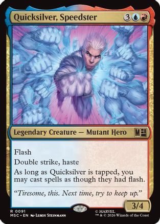 Quicksilver, Speedster (Surge Foil)