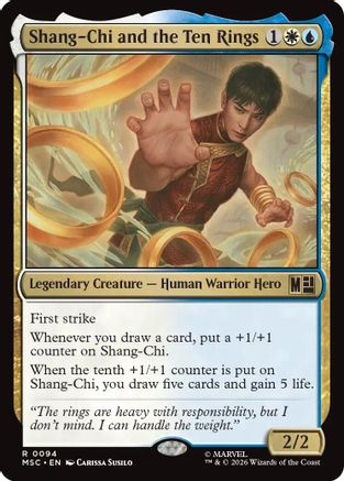 Commander: Marvel Super Heroes Shang-Chi and the Ten Rings (Surge Foil) #94