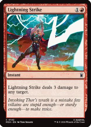Marvel Super Heroes Lightning Strike #142