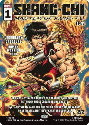Marvel Super Heroes Shang-Chi, Master of Kung Fu (Borderless) (0396) #396