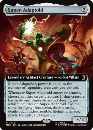 Marvel Super Heroes Super-Adaptoid (Extended Art) #428
