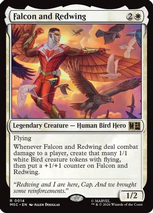 Commander: Marvel Super Heroes Falcon and Redwing #14