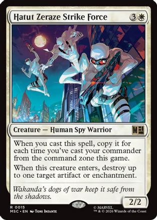 Commander: Marvel Super Heroes Hatut Zeraze Strike Force #15