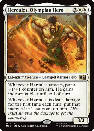 Commander: Marvel Super Heroes Hercules, Olympian Hero #16