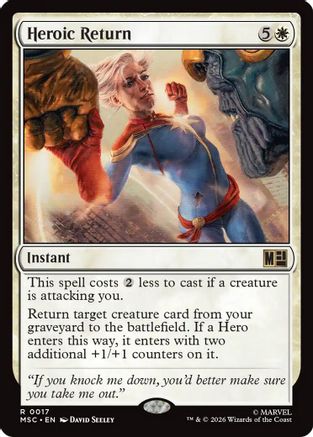 Commander: Marvel Super Heroes Heroic Return #17