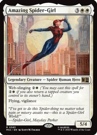Commander: Marvel Super Heroes Amazing Spider-Girl #583