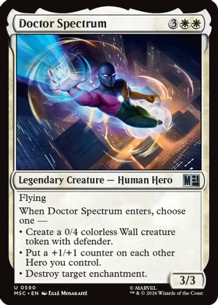 Commander: Marvel Super Heroes Doctor Spectrum #590
