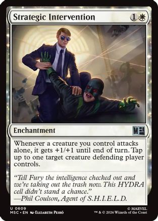 Commander: Marvel Super Heroes Strategic Intervention #609