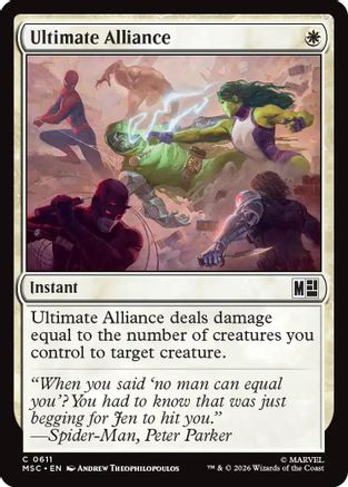 Commander: Marvel Super Heroes Ultimate Alliance #611