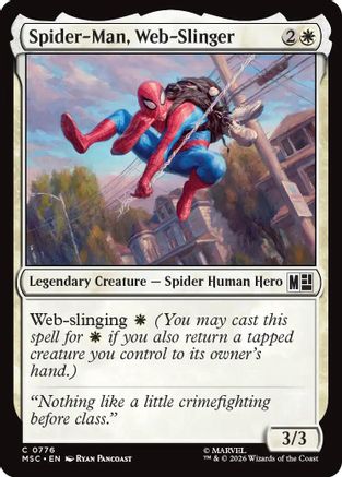 Commander: Marvel Super Heroes Spider-Man, Web-Slinger #776