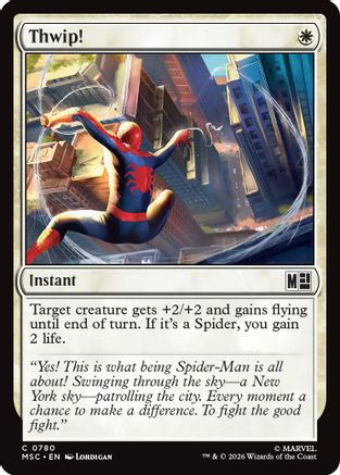 Commander: Marvel Super Heroes Thwip! #780