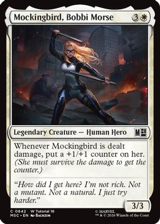 Commander: Marvel Super Heroes Mockingbird, Bobbi Morse (0842) #842