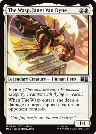 Commander: Marvel Super Heroes The Wasp, Janet Van Dyne (0844) #844