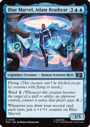 Commander: Marvel Super Heroes Blue Marvel, Adam Brashear #530