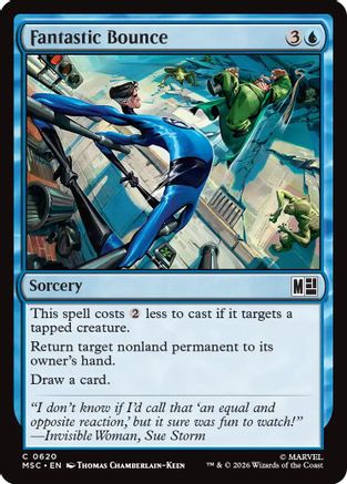 Commander: Marvel Super Heroes Fantastic Bounce #620