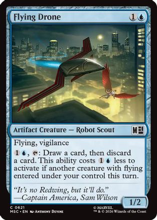 Commander: Marvel Super Heroes Flying Drone #621
