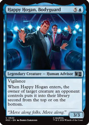 Commander: Marvel Super Heroes Happy Hogan, Bodyguard #622