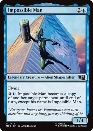 Commander: Marvel Super Heroes Impossible Man #625