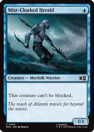 Commander: Marvel Super Heroes Mist-Cloaked Herald #760