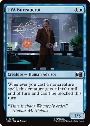 Commander: Marvel Super Heroes TVA Bureaucrat #761