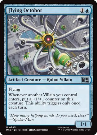 Commander: Marvel Super Heroes Flying Octobot #785