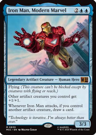 Commander: Marvel Super Heroes Iron Man, Modern Marvel #830